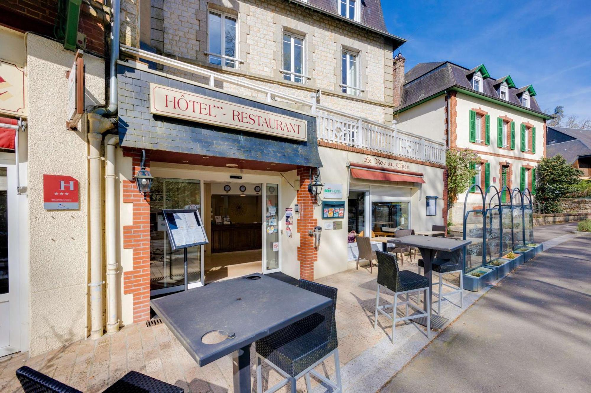 Hôtel Spa Le Roc Au Chien Bagnoles de l'Orne Normandie Exterior foto